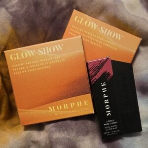 Morphe Gold and Black Highlighter Set